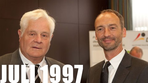 Alter und neuer Präsident: Werner von Moltke und Thomas Krohne