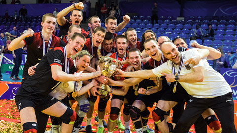 Deutschland Slowakei Volleyball