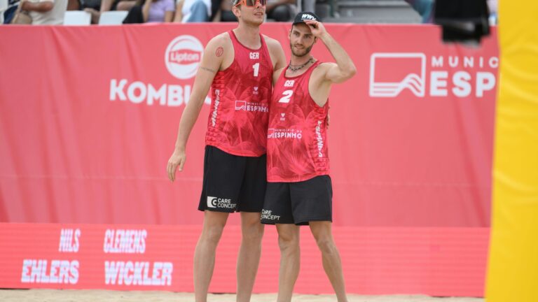 Beachvolleyball: Ehlers/Wickler verlieren Finale in Espinho