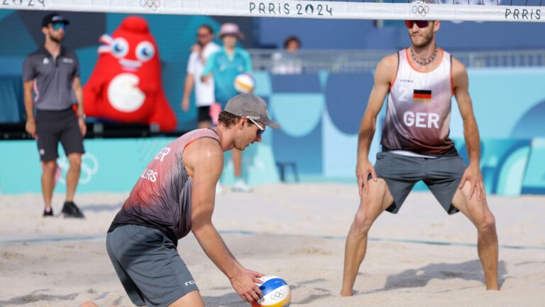 Beachvolleyball: Ehlers/Wickler ziehen ins Halbfinale ein