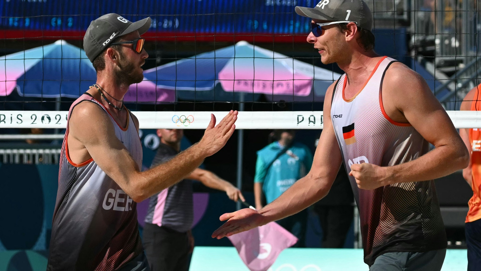 Erneut endet der Jubel im Finale: Ehlers und Wickler  (Foto: AFP/SID/CARL DE SOUZA)