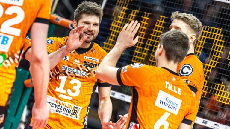 BR Volleys feiern vierten Sieg – Lüneburg erreicht Play-offs