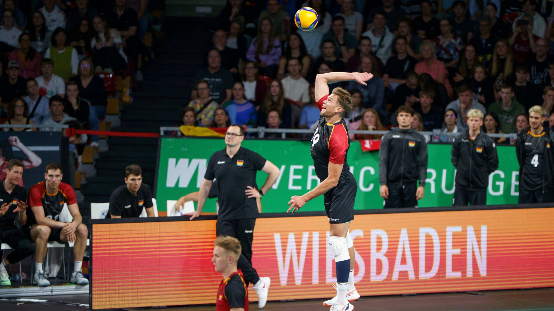 Niederlage für die DVV-Männer  (Foto: IMAGO/Beautiful Sports/SID/IMAGO/BEAUTIFUL SPORTS /Pajonk)