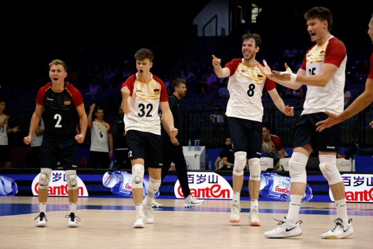 Deutsche Volleyballer schlagen auch Iran