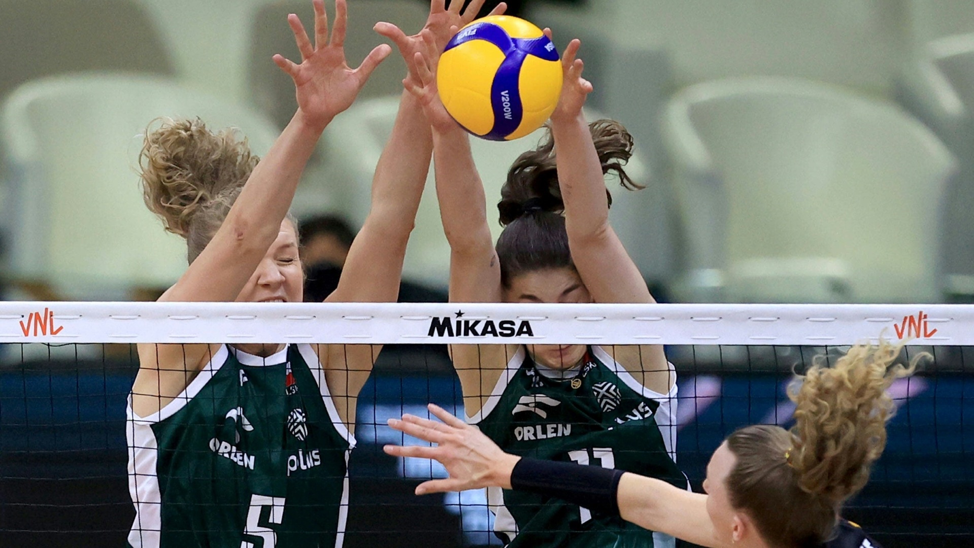 Emilia Weske scheitert am polnischen Block  (Foto: www.imago-images.de/SID/IMAGO/Aleksandar Djorovic)