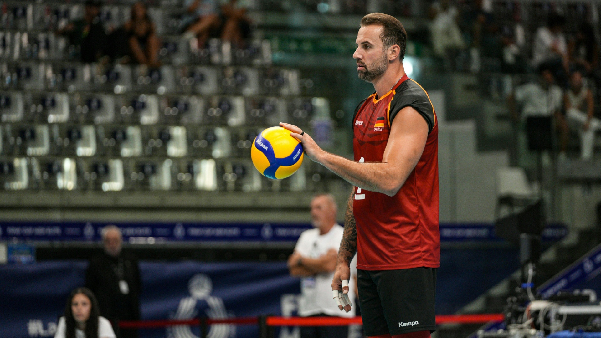 Mit 40 Jahren noch mittendrin: Georg Grozer  (Foto: Imago/IPA Sport/SID/IMAGO/Silvano Marco Cesario)