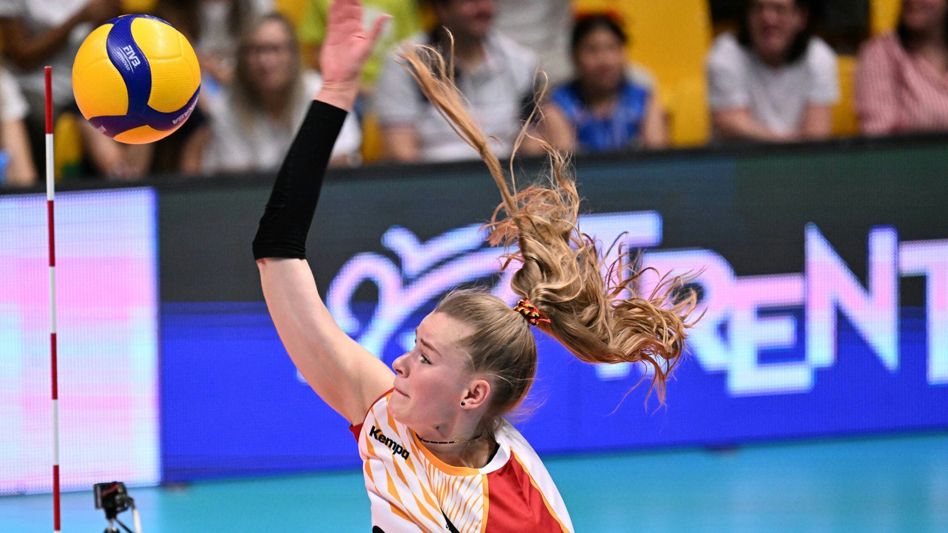 Weitzel und Deutschland gegen Polen im Einsatz  (Foto: IMAGO/IPA SPORT/SID/Duilio Della Libera)