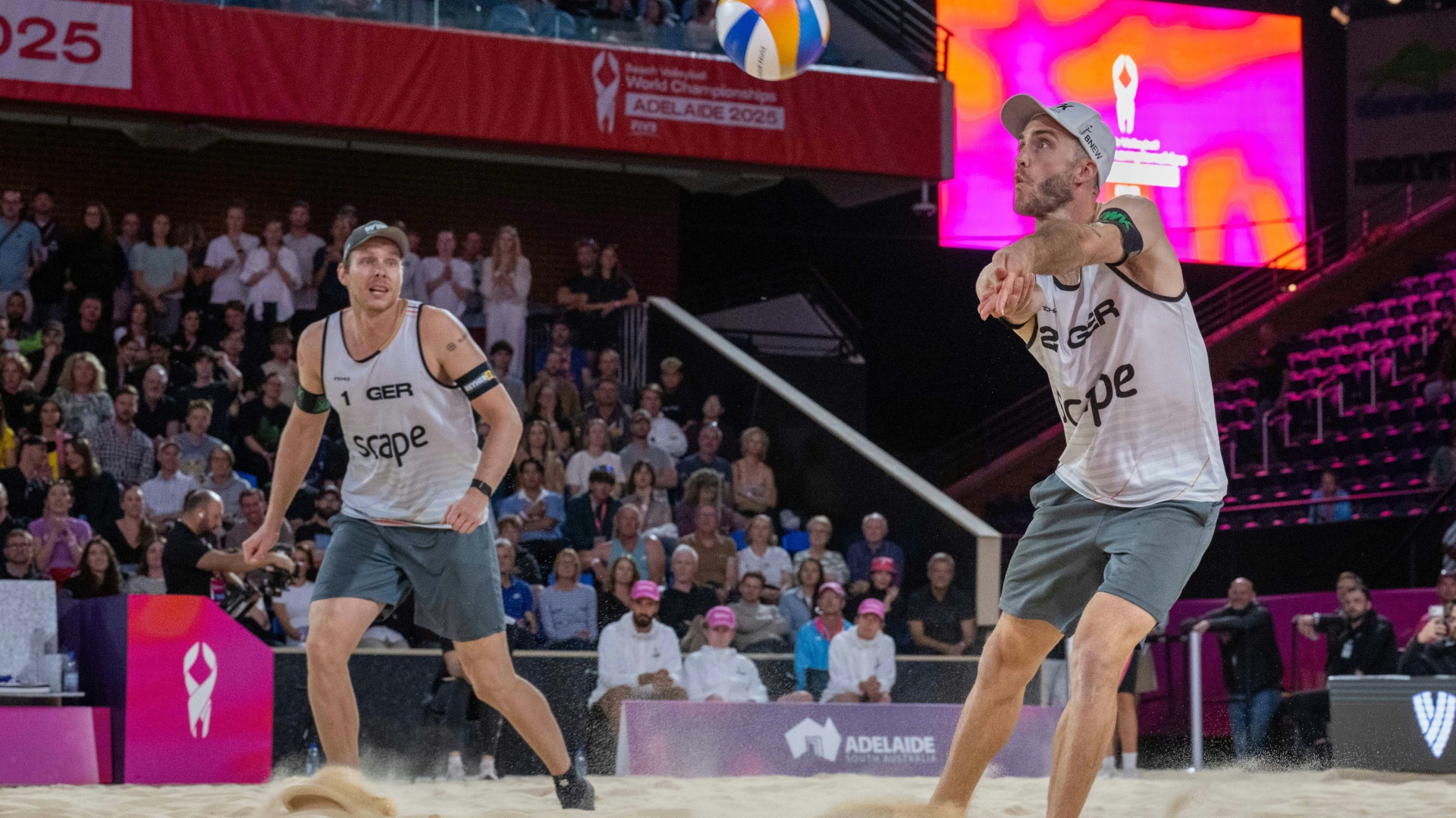 Ehlers (l.) und Wickler (r.) bei der WM in Australien  (Foto: IMAGO/BEAUTIFUL SPORTS/SID/Peter Weber)