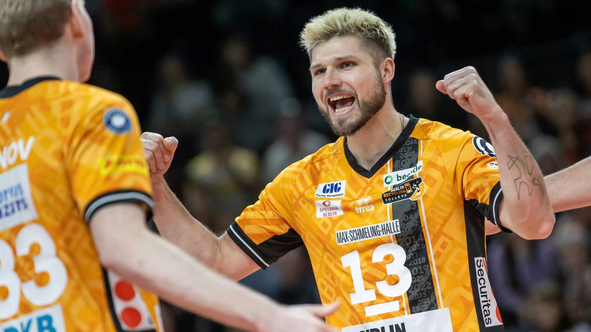 Kapitän der BR Volleys: Ruben Schott  (Foto: IMAGO/SID/Andreas Gora)